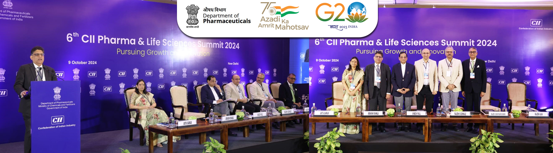 Dr. Arunish Chawla, Secretary, Department of Pharmaceuticals, Ministry of Chemicals & Fertilizers outlined the strategic significance of the MedTech sector in India's healthcare landscape.